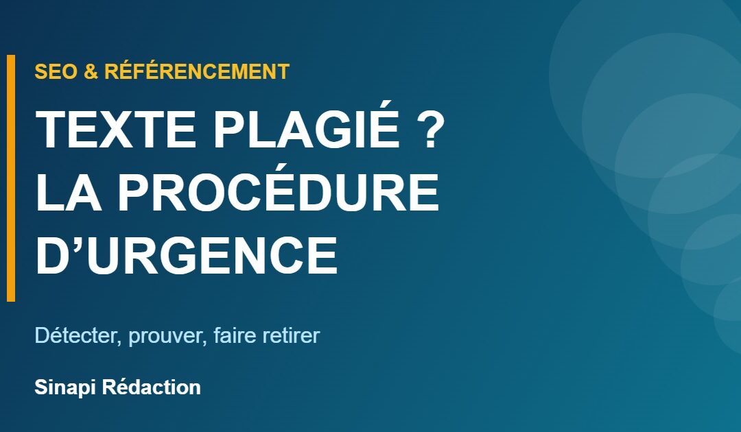Comment savoir si un texte a été plagié : la procédure